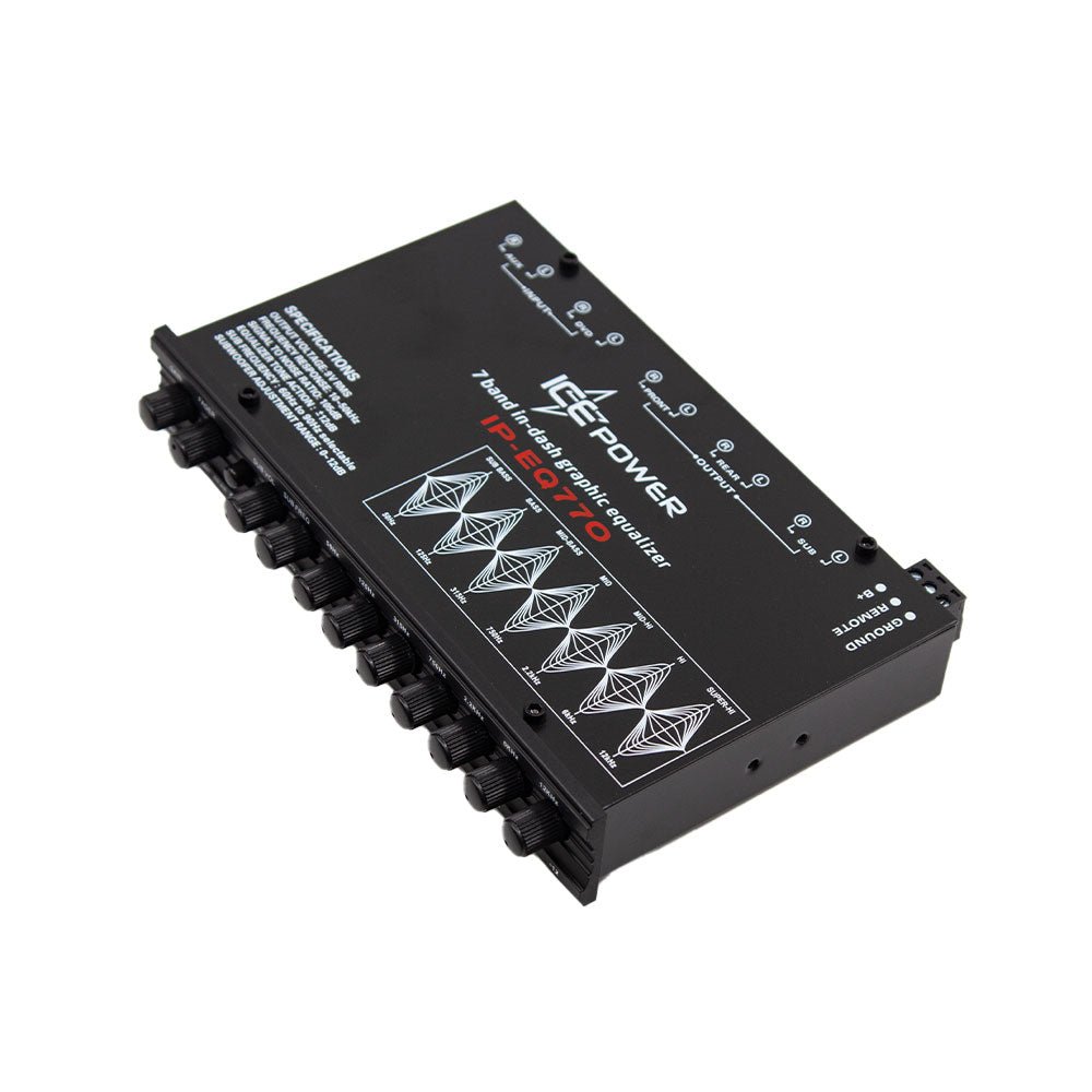 Ice Power 7 In - Dash Graphic Equalizer [IP - EQ770] - Fastrak