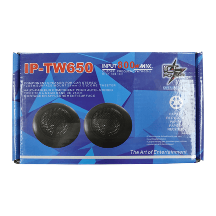 Ice Power 800W Dome Tweeter [IP - TW650] - Fastrak