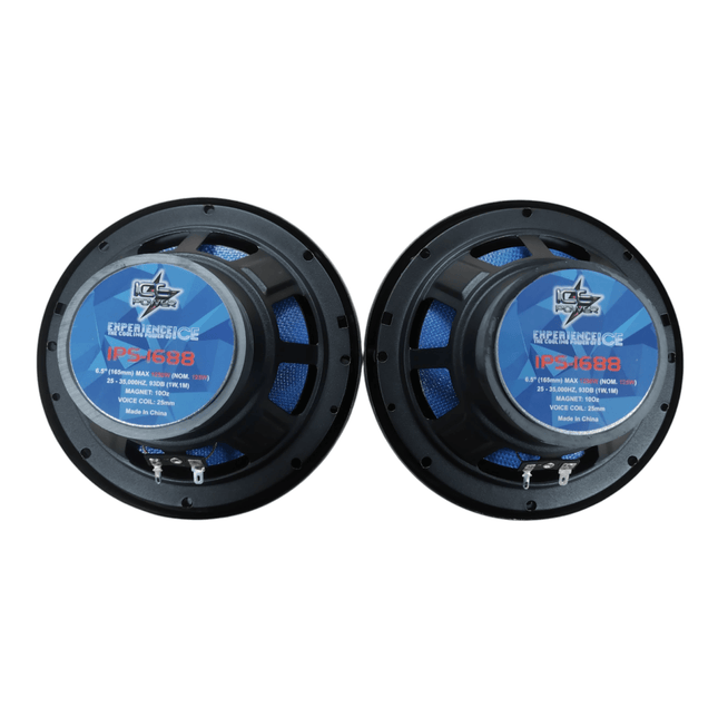 Ice Power 6.5" 1250W 2 - Way Coaxial Speaker [IPS - 1688] - Fastrak