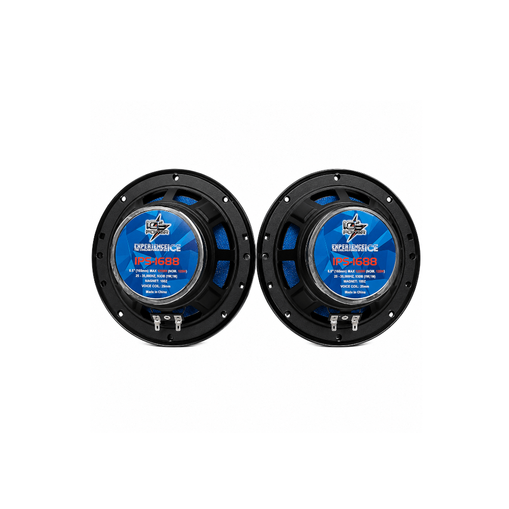 Ice Power 6.5" 1250W 2 - Way Coaxial Speaker [IPS - 1688] - Fastrak