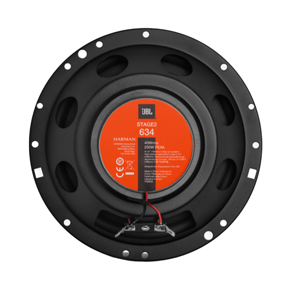 JBL 6.5" 40W 3 Way Car Speaker [Stage2 634] - Fastrak