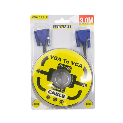 STW - VGA Stewart VGA To VGA Cable M/M 3M - Fastrak