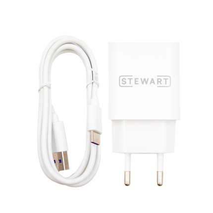 Stewart 1M USB-TYPE C Charger [STW-2PWC]