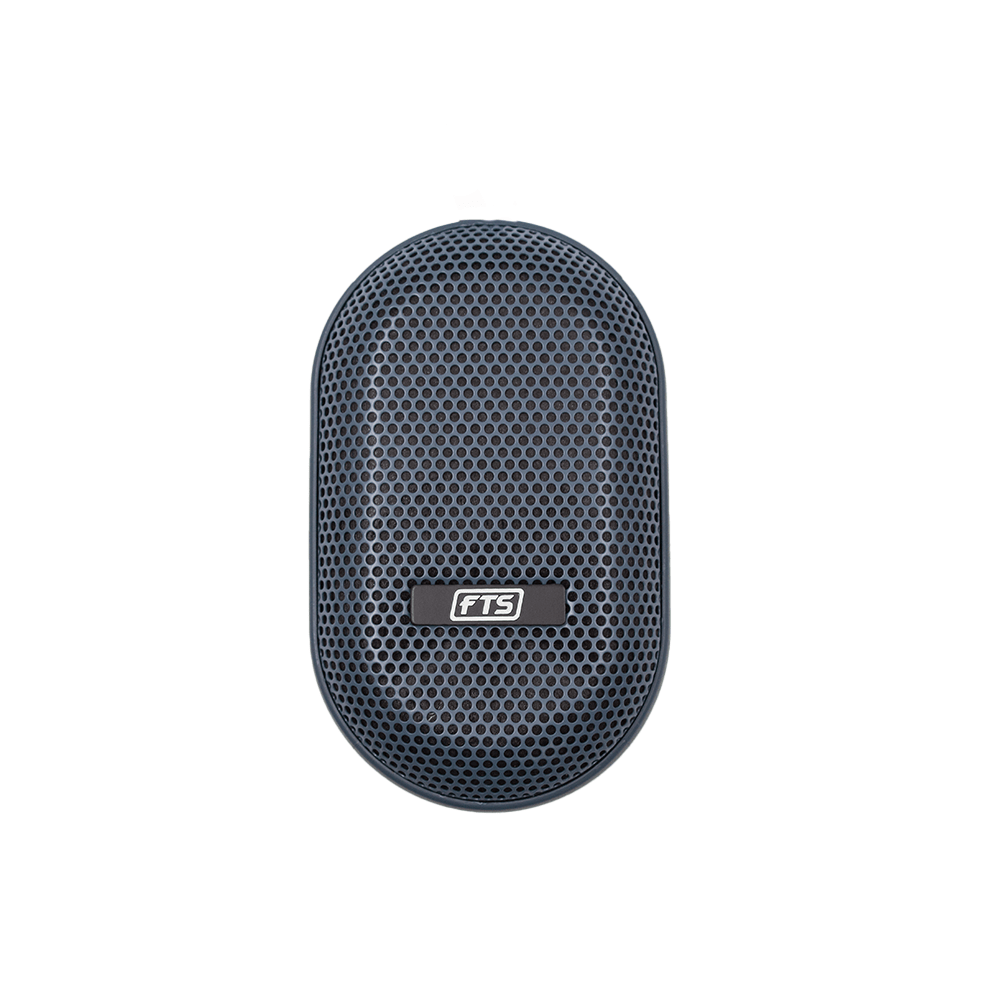 FTS Jivepod Clip-On Portable Bluetooth Speaker (80 W) – Blue – Fastrak