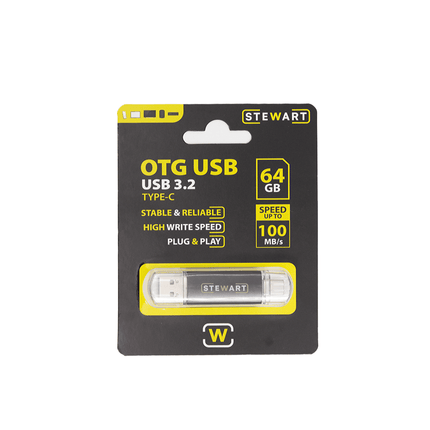 Stewart 64Gb Flash Drive [STW - USB - OTG] - Fastrak
