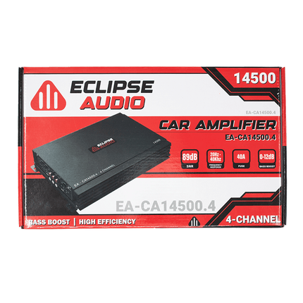 Eclipse 4 Channel Car Amplifier [EA - CA14500.4] - Fastrak