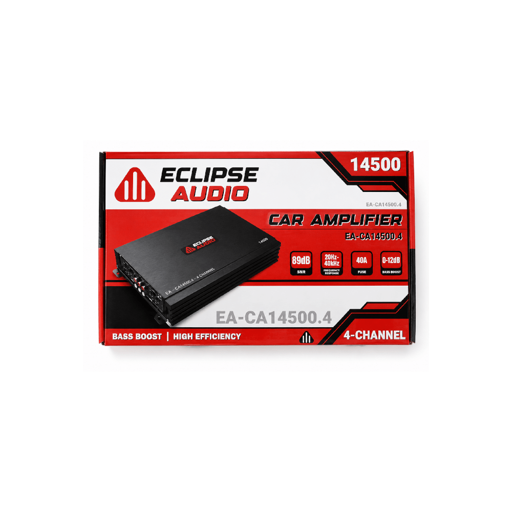 Eclipse 4 Channel Car Amplifier [EA-CA14500.4] - Fastrak