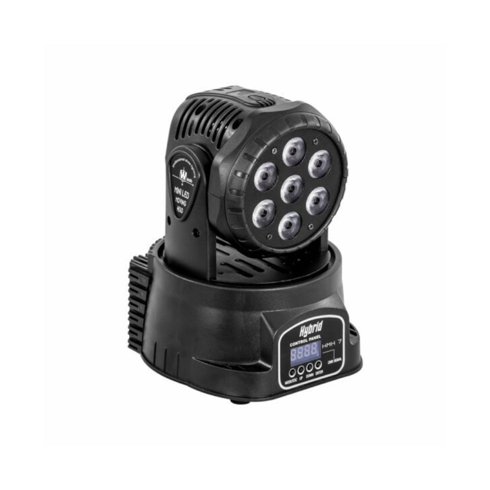 Hybrid HMH7 MKII 7X8W RGBW Moving Head Wash Light - Fastrak