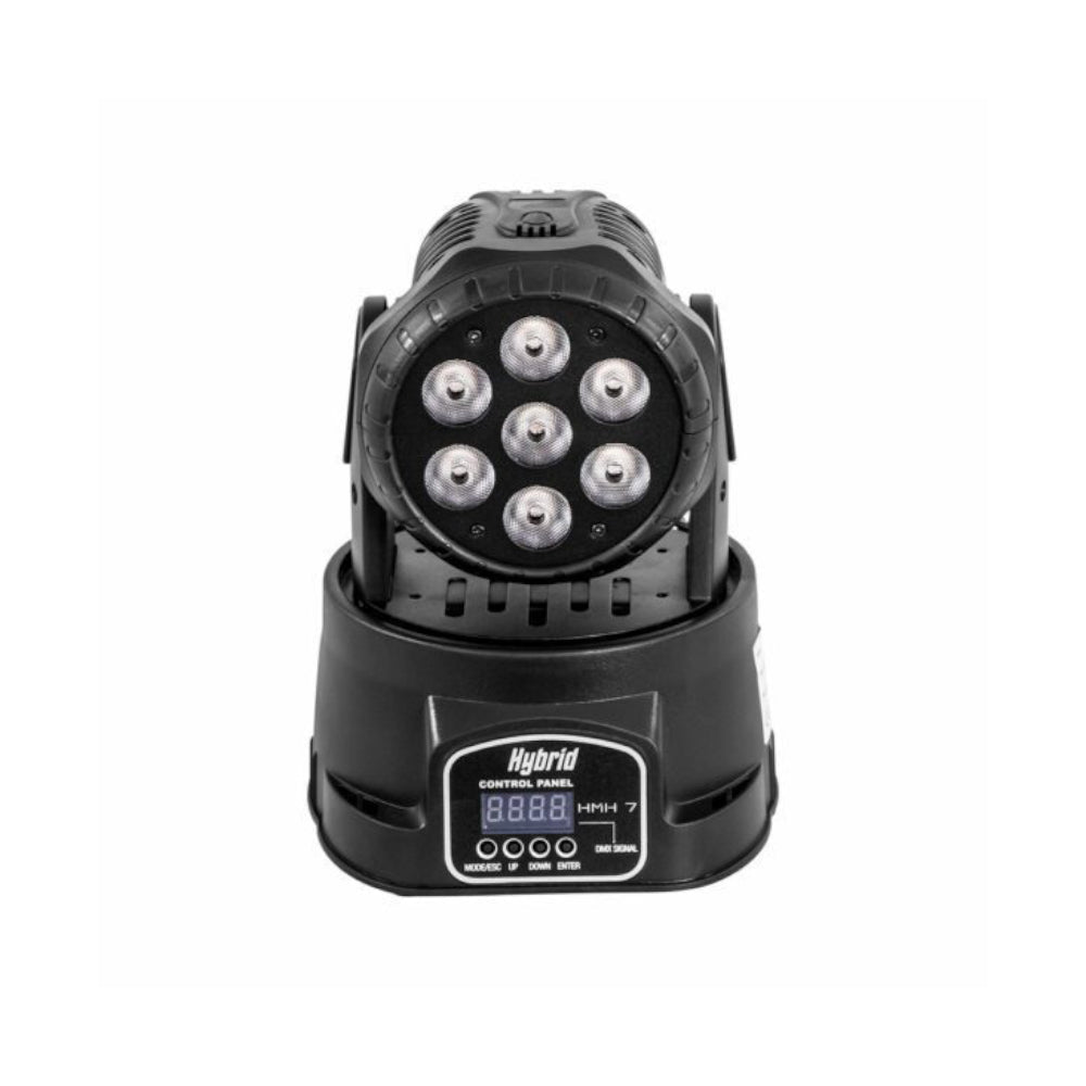 Hybrid HMH7 MKII 7X8W RGBW Moving Head Wash Light - Fastrak