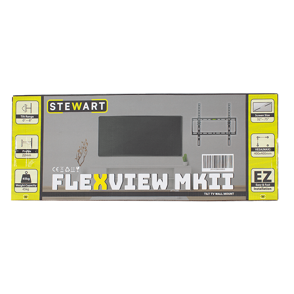Stewart 32 - 75" Tilt Tv Wall Mount [STW - Flexview MKII] - Fastrak
