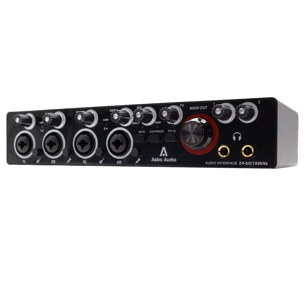 Astro Audio Software Astro Audio AA-404HD 4-Channel USB Audio Interface | Fastrak