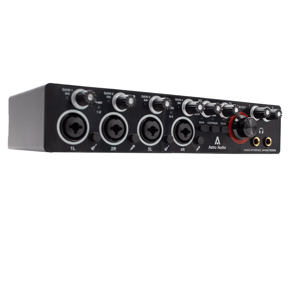 Astro Audio Software Astro Audio AA-404HD 4-Channel USB Audio Interface | Fastrak