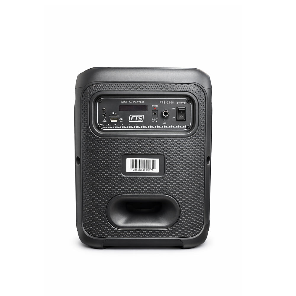Ingoma Max 8'' Portable Plastic Battery Speaker (FTS-2018B) - Fastrak