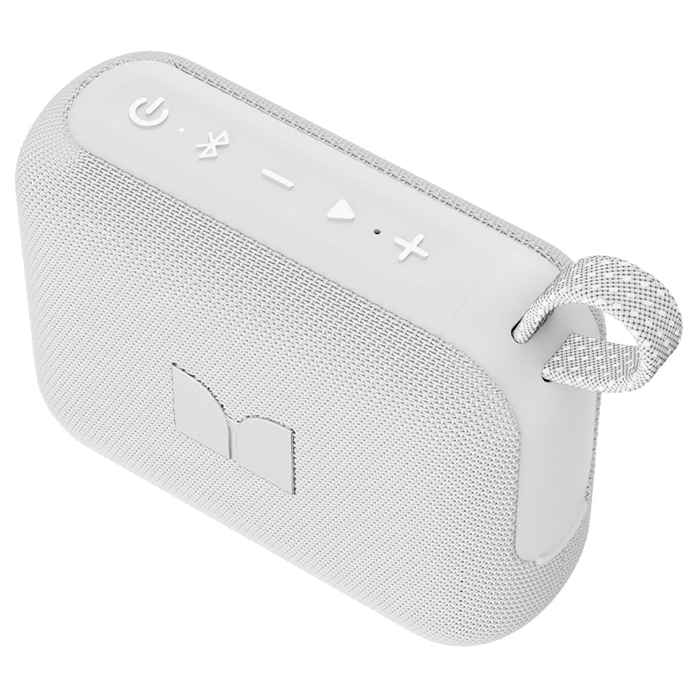 Monster Cube 1 IPX7 Waterproof Portable Bluetooth Speaker Grey [D135GY] - Fastrak