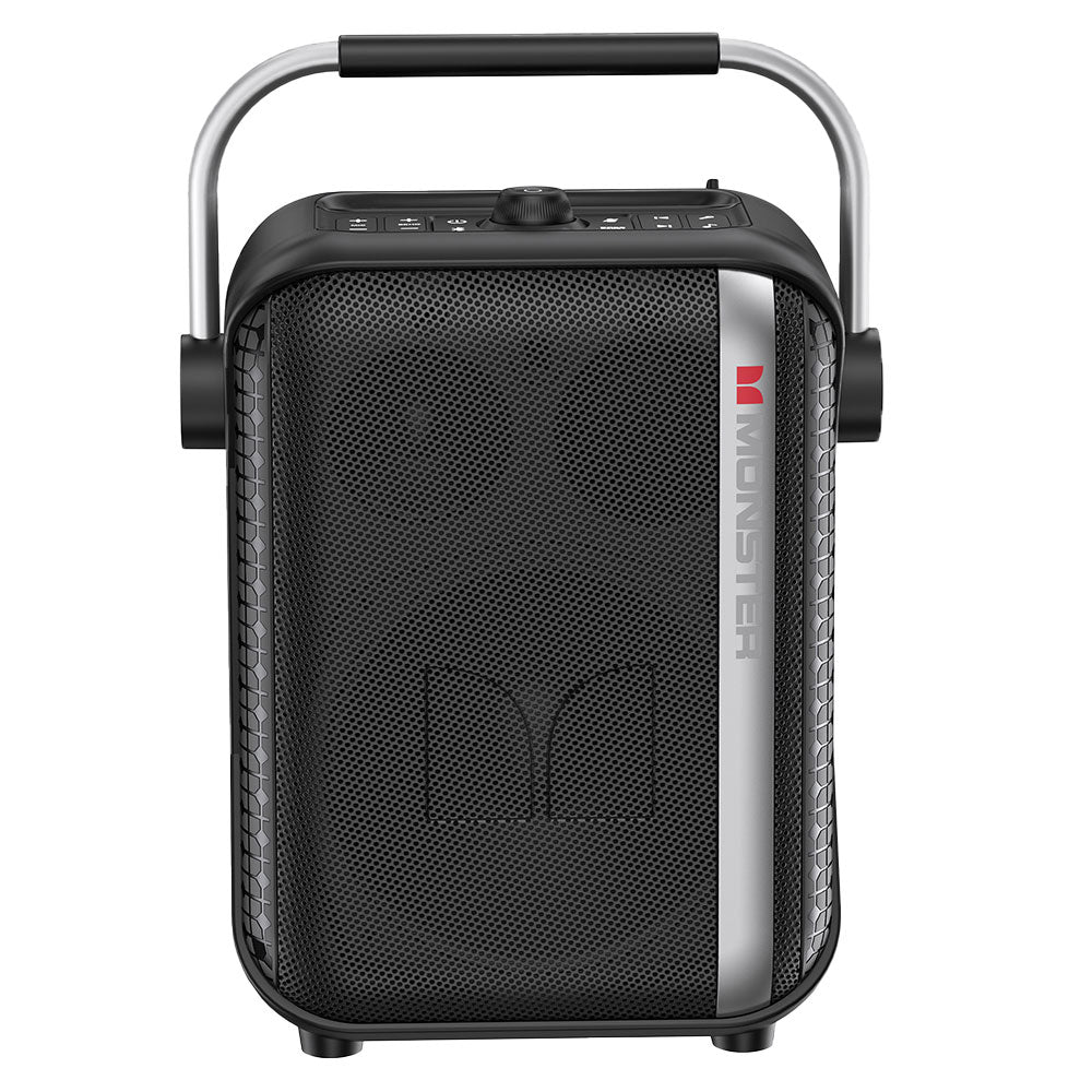 Monster Traveler Mini Portable Bluetooth Speaker Black [M184BK] - Fastrak
