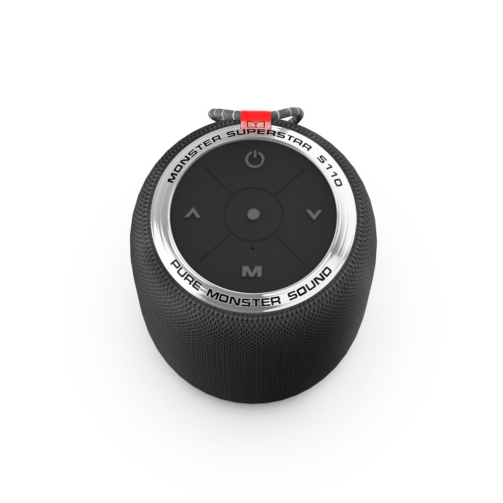 Monster Superstar Wireless Bluetooth Speaker with TWS [S110BK] - Fastrak