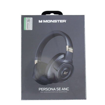 Monster Persona SE Active Noise Cancelling Headphones Black [E67BK] - Fastrak