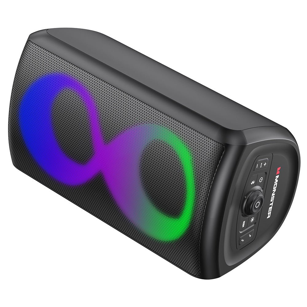 Monster Cycle Portable Bluetooth Speaker Black [M175BK] - Fastrak
