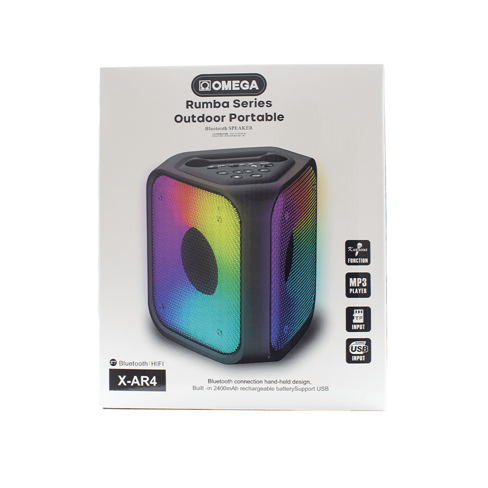 Omega Rumba Series Outdoor Portable BT Speaker [X - AR4] - Fastrak