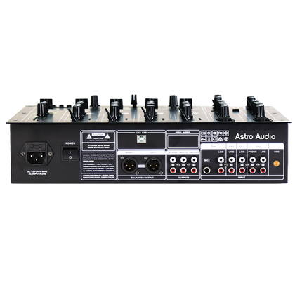 Astro Audio 5-Channel DJ Mixer[DJFX-750]