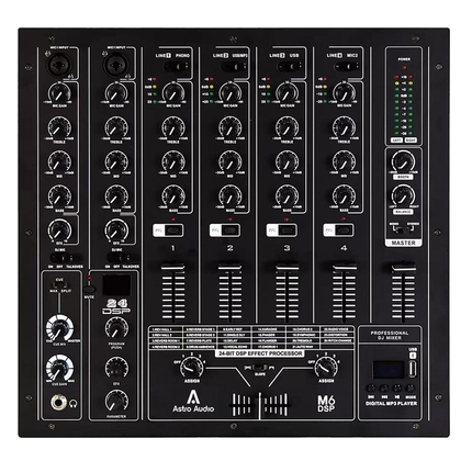 Astro Audio 5-Channel DJ Mixer[DJFX-750]