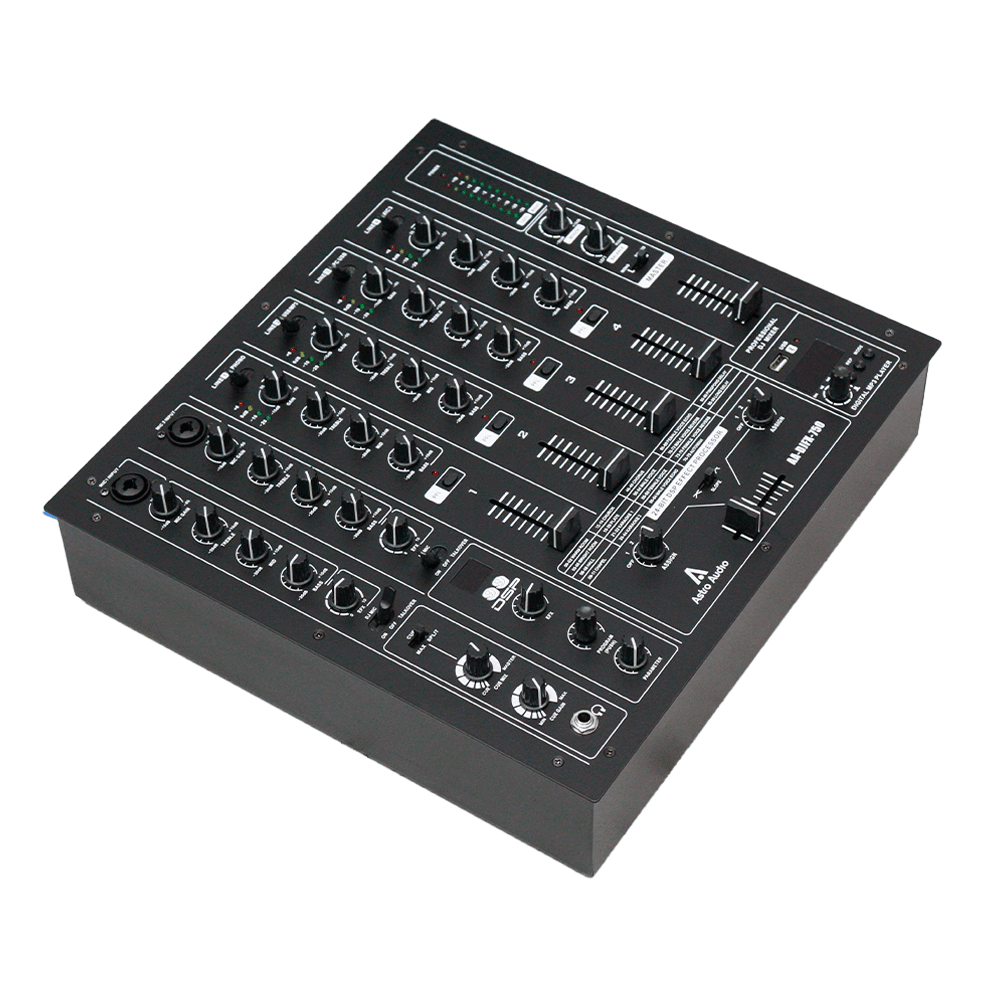 Astro Audio 5-Channel DJ Mixer [DJFX-750] - Fastrak