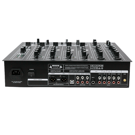 Astro Audio 5-Channel DJ Mixer [DJFX-750] - Fastrak
