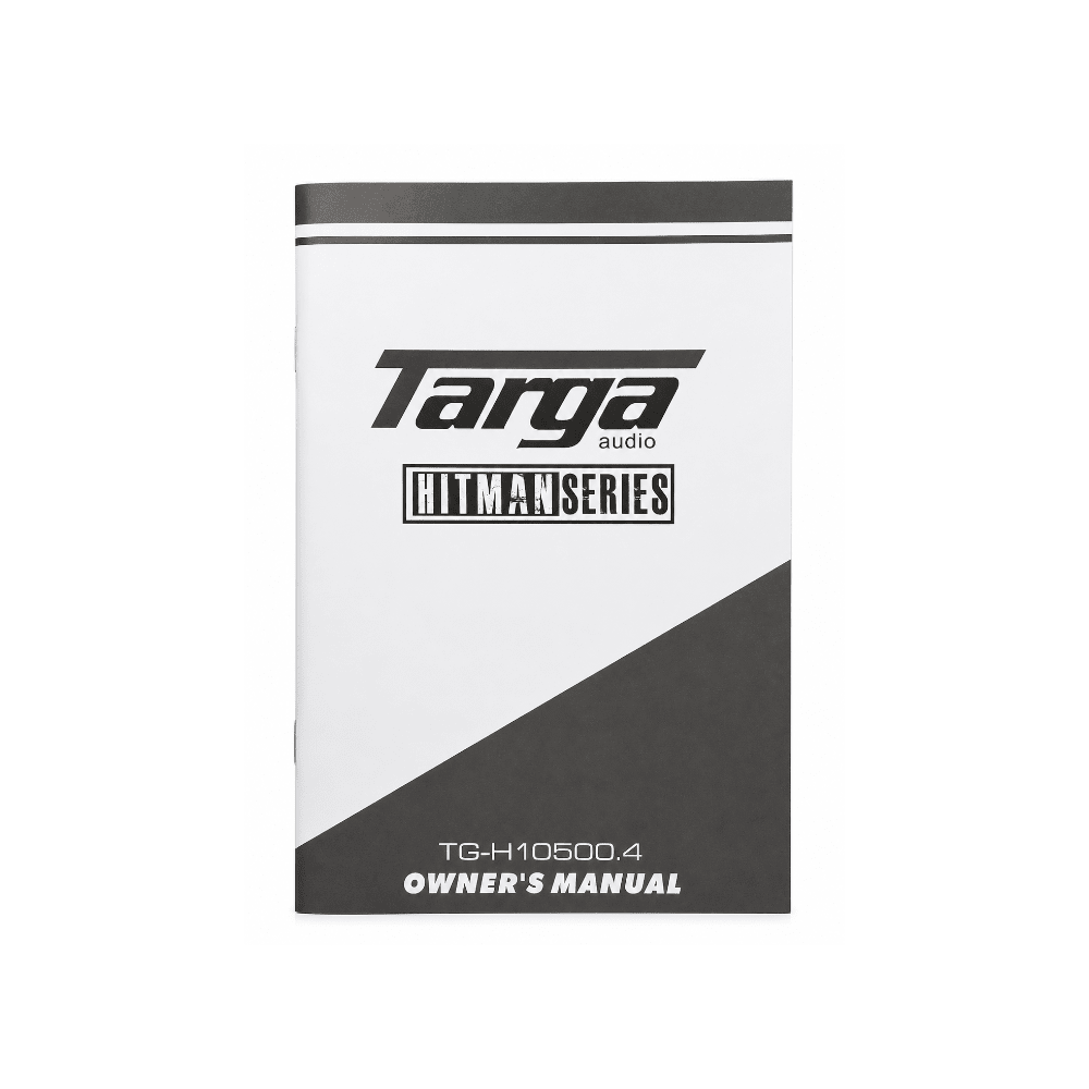 Targa Hitman 4 Channel Amplifier [TG-H10500.4] - Fastrak