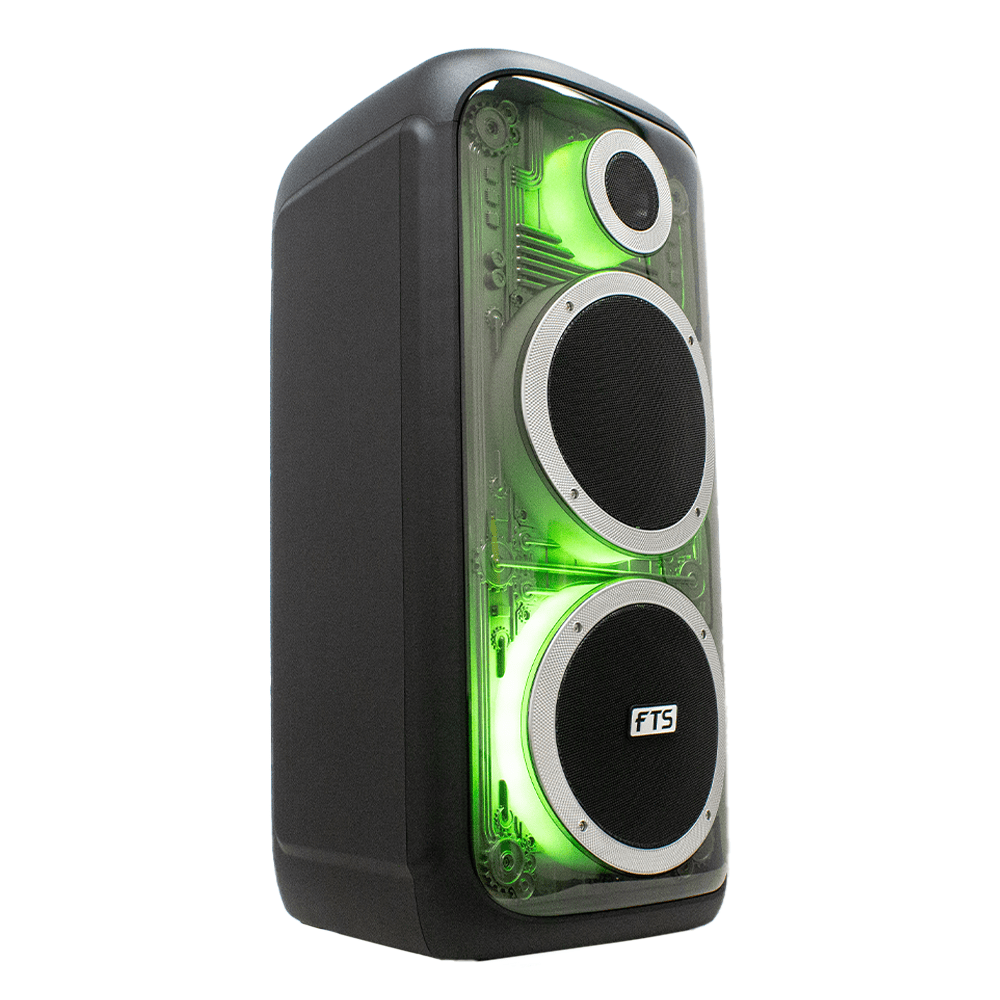 Umlilo MKll 8" Double Portable Plastic Battery Speaker (FTS - 187) - Fastrak