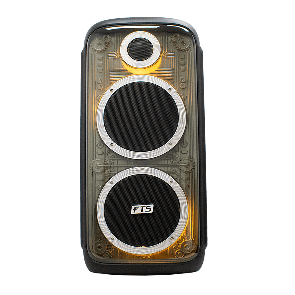 Umlilo MKll 8" Double Portable Plastic Battery Speaker (FTS - 187) - Fastrak