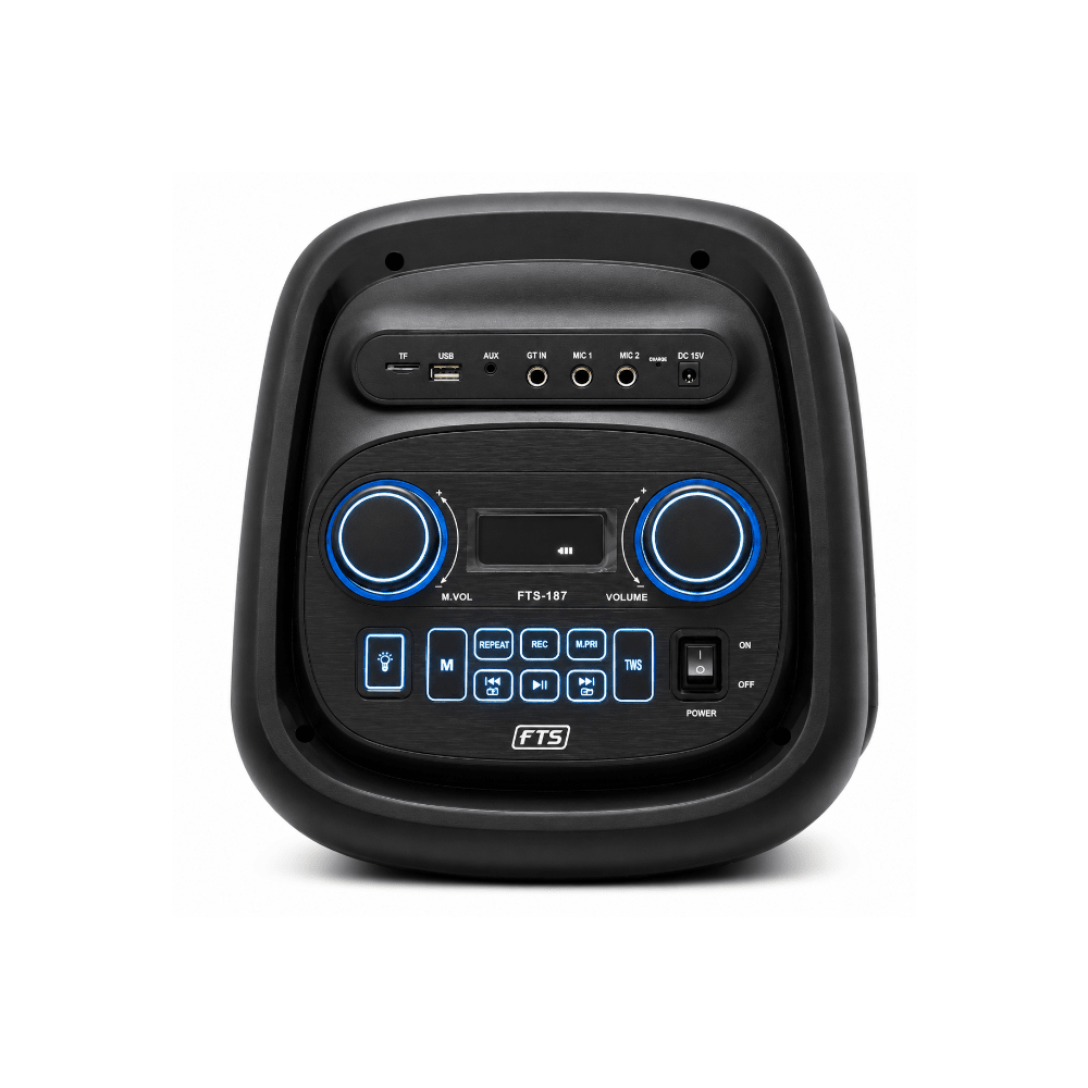 Umlilo MKll 8" Double Portable Plastic Battery Speaker (FTS-187) - Fastrak
