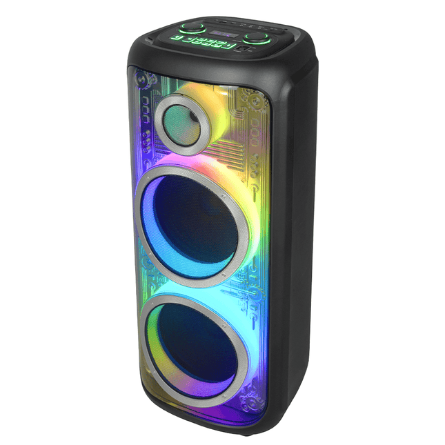 Gida MKII 10" Double Portable Plastic Battery Speaker (FTS - 2104) - Fastrak