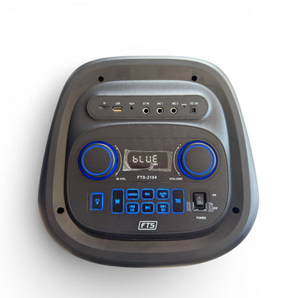 Gida MKII 10" Double Portable Plastic Battery Speaker [FTS-2104] - Fastrak