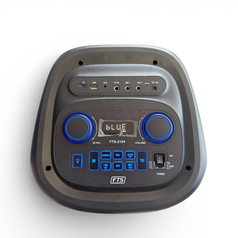 Gida MKII 10" Double Portable Plastic Battery Speaker [FTS-2104] - Fastrak