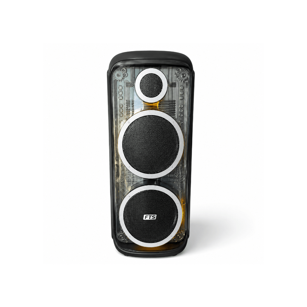 Gida MKII 10" Double Portable Plastic Battery Speaker [FTS-2104] - Fastrak
