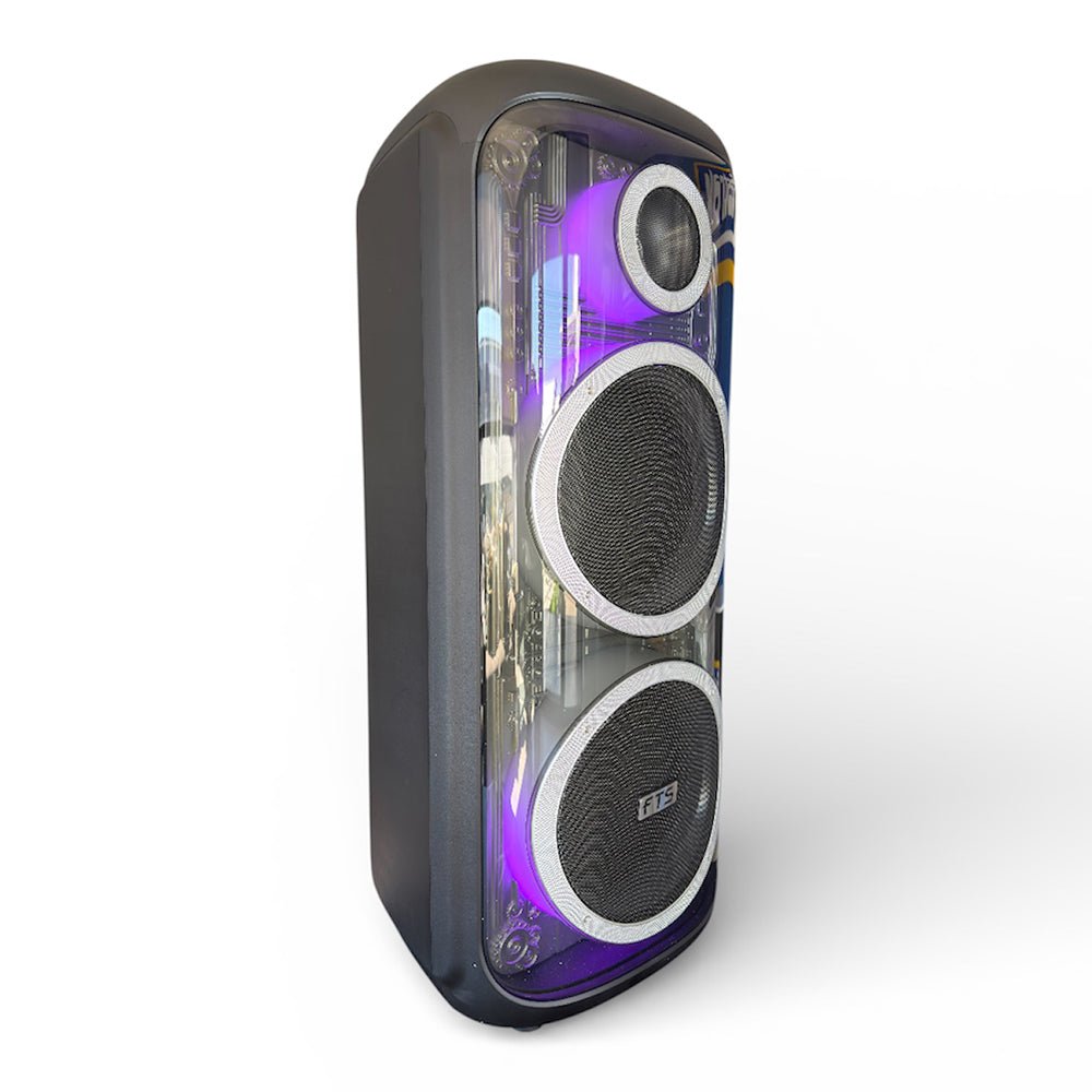 Gida MKII 10" Double Portable Plastic Battery Speaker [FTS-2104] - Fastrak