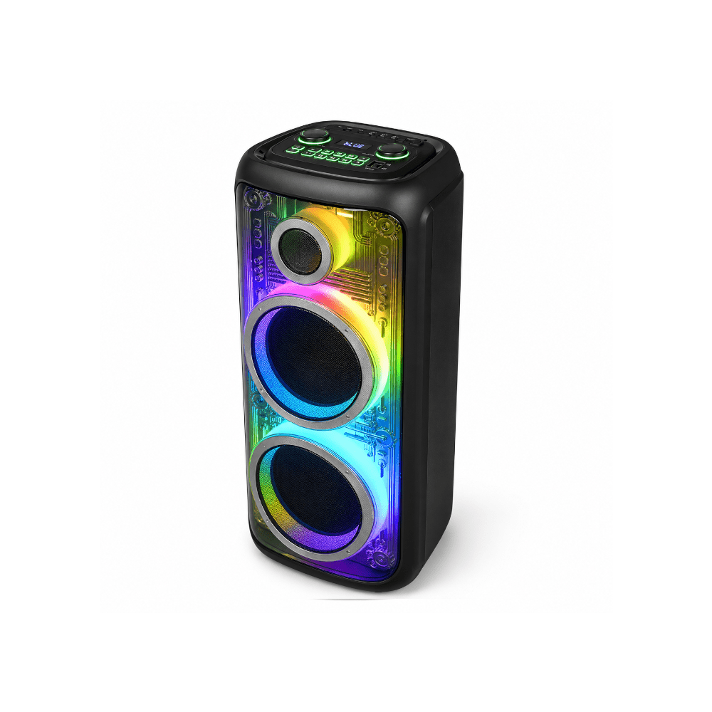 Gida MKII 10" Double Portable Plastic Battery Speaker [FTS-2104] - Fastrak