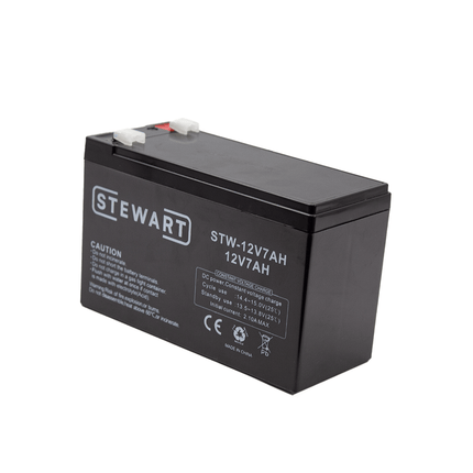 Stewart Sealed Lead Acid Rechargeable Battery [STW - 12V7AH] - Fastrak