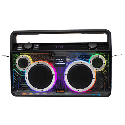 Omega 6'' Active Portable Speaker Box [KOVAL D2616] - Fastrak
