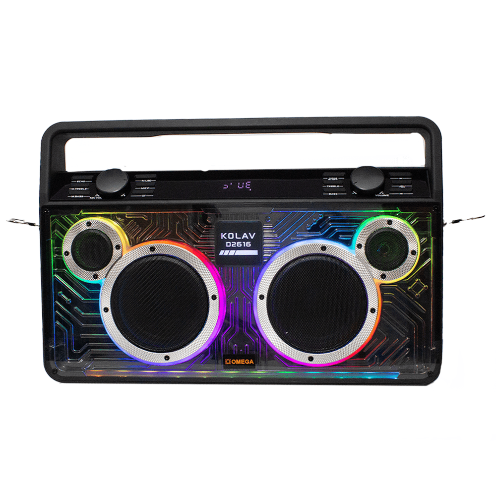 Omega 6'' Active Portable Speaker Box [KOVAL D2616] - Fastrak