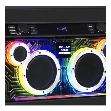 Omega 6'' Active Portable Speaker Box [KOVAL D2616] - Fastrak