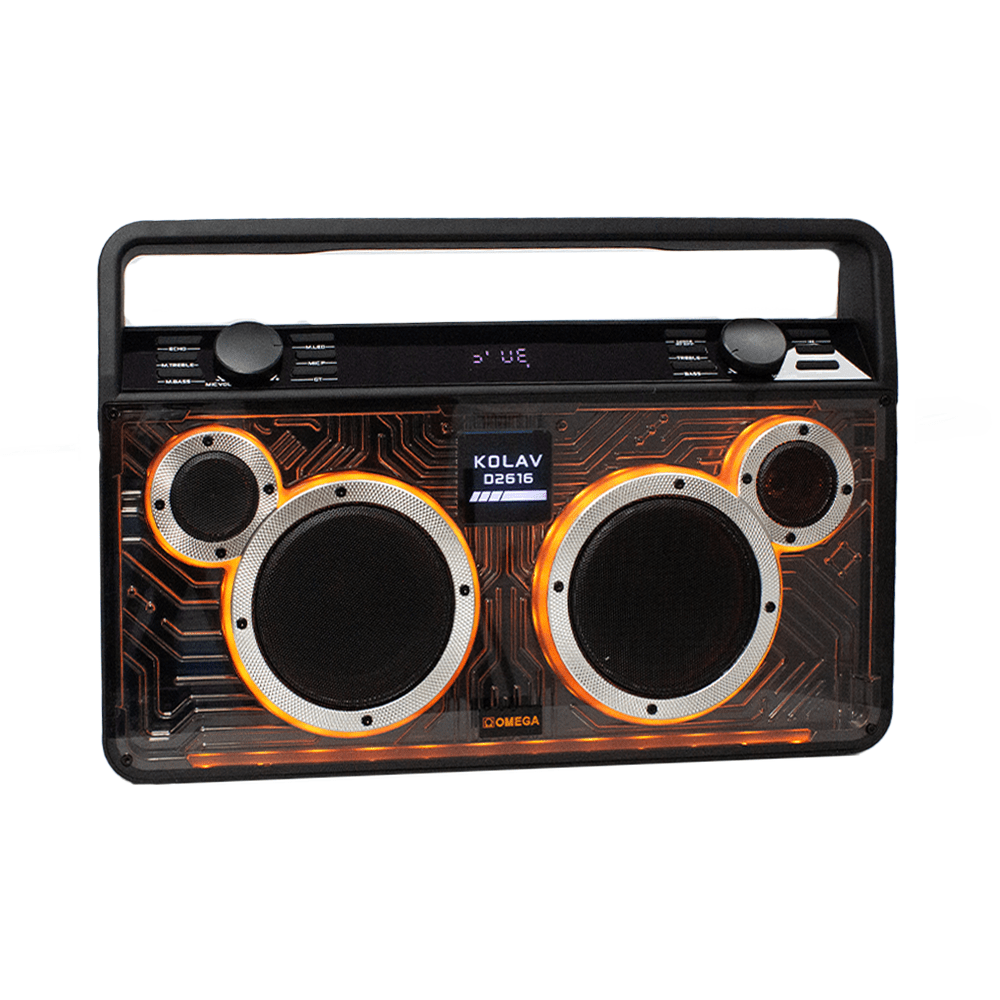 Omega 6'' Active Portable Speaker Box [KOVAL D2616] - Fastrak