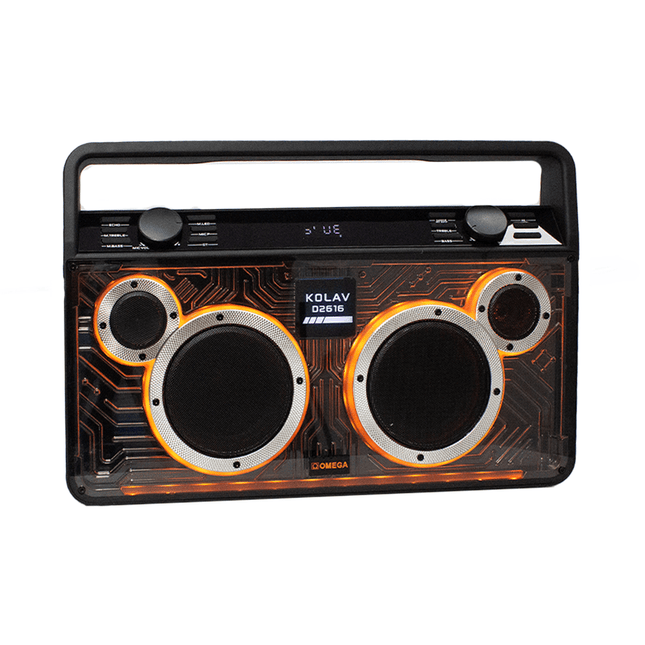 Omega 6'' Active Portable Speaker Box [KOVAL D2616] - Fastrak