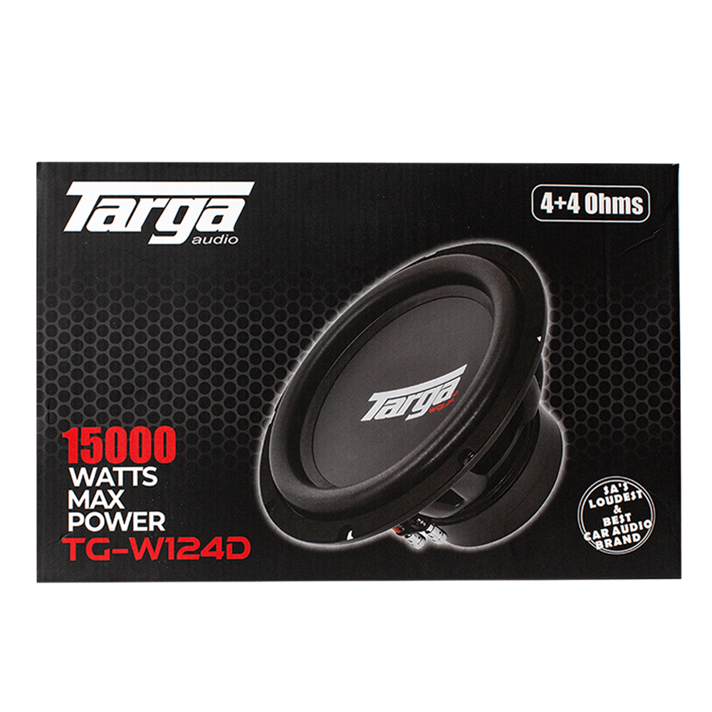 Targa 15000 W 12" Wolf Subwoofer [TG - W124D] - Fastrak