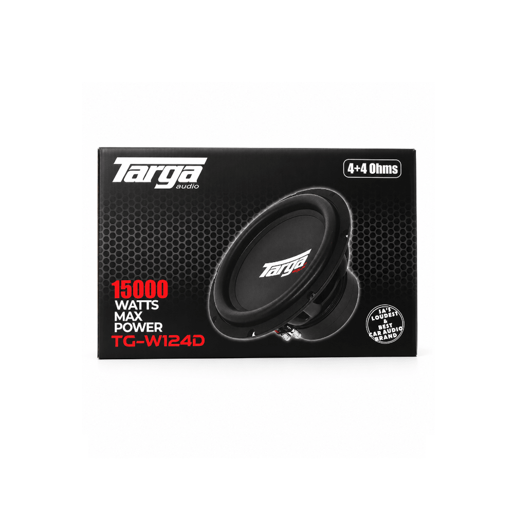 Targa 15000 W 12" Wolf Subwoofer [TG - W124D] - Fastrak