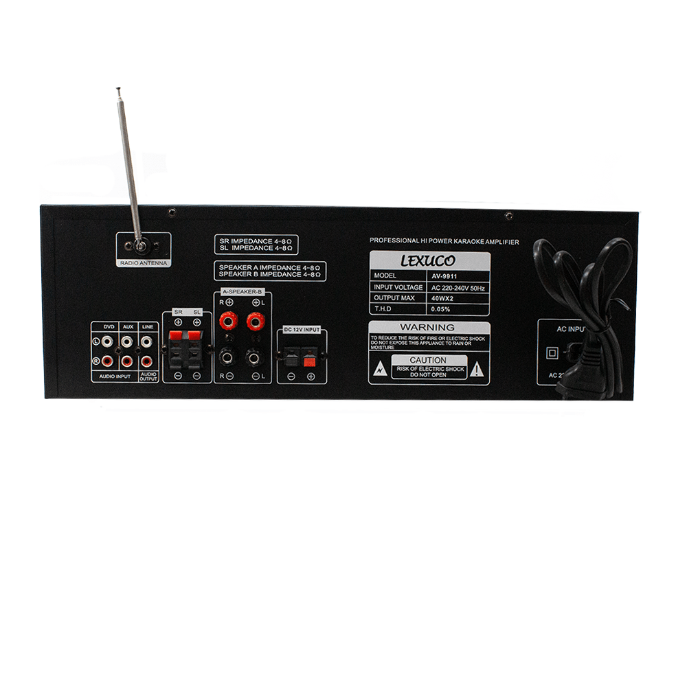 Lexuco Home Amplifier [AV - 9911] - Fastrak