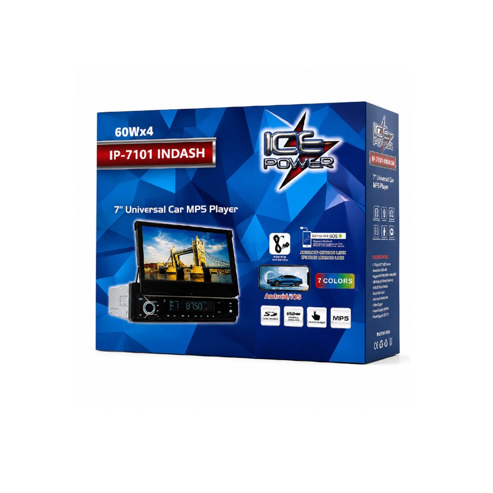 Ice Power INDASH 7"Head Unit [IP - 7101] - Fastrak