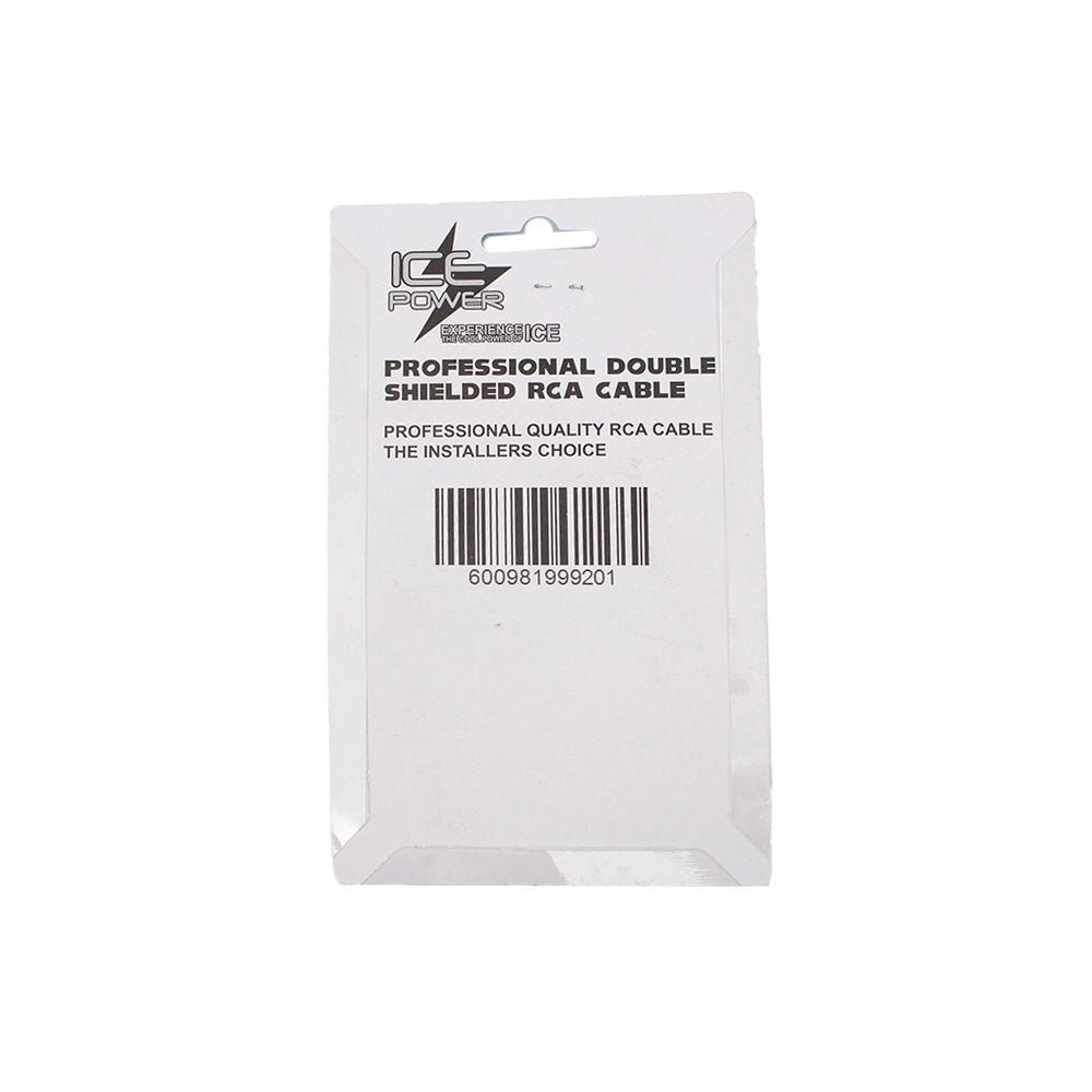 Ice Power 2RCA - 2RCA Twisted Cable [IPW - RCA1M - BBK] - Fastrak
