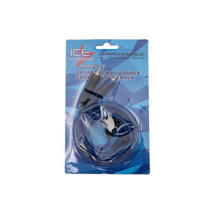 Ice Power 2RCA - 2RCA Twisted Cable [IPW - RCA1M - BBK] - Fastrak