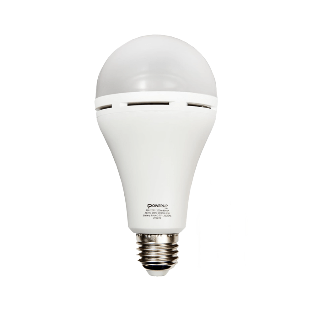 Power Up Load Shedding A80 12W CW B22 With switch - Fastrak